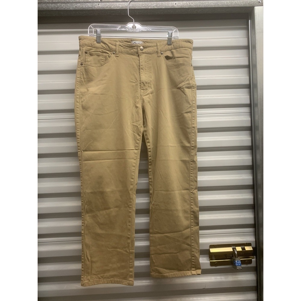 Peter Millar Sateen Tan Pants - Read
